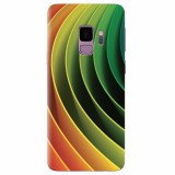 Husa silicon pentru Samsung S9, 3D Multicolor Abstract Lines