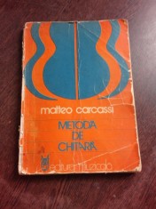 METODA DE CHITARA - MATTEO CARCASSI foto