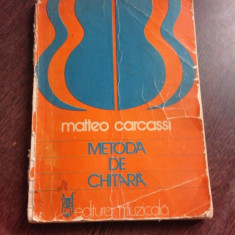 METODA DE CHITARA - MATTEO CARCASSI