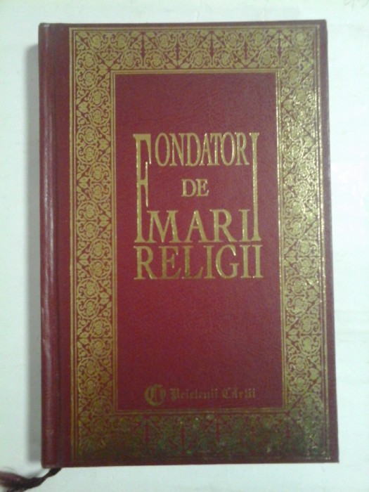 FONDATORI DE MARI RELIGII - C.F. POTTER