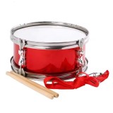 Toba rosie, 29 CM cu 2 bete si ham pentru fanfare galerii sportive colindatori