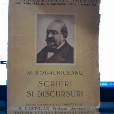 M. Kogalniceanu - Scrieri si discursuri editia III-a definitiva, N. Cartojan