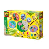 Set creativ mulaj si pictura - Relief botanic inspirat din natură, SES Creative