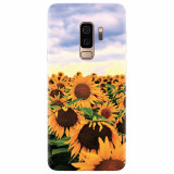 Husa silicon pentru Samsung S9 Plus, Sunflowers