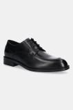 BOSS pantofi de piele Tayil culoarea negru, 50548206