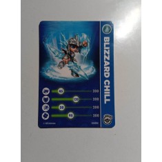 Skylanders Blizzard Chill - Card