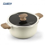 Cumpara ieftin Cratita Heinner Wild Stone, capac, 4.7 l, 24 x 12 cm, manere imitatie lemn