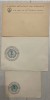 Lot 3 plicuri mari Uniunea Medicala Balcanica 1988 a 50-a aniversare Sediul la Bucuresti Str. Gabriel Peri Nr 1 medical comunism epoca de aur Atena