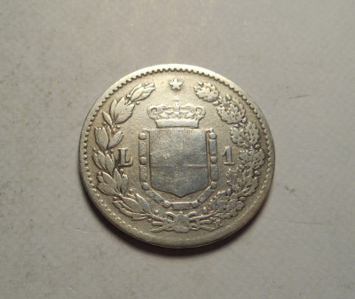 1 lira 1886 foto