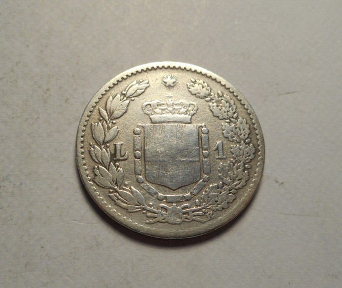 1 lira 1886