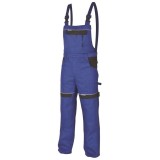 Pantaloni cu pieptar, albastru, marimea M/50