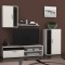 Living Mini Forever Alb/Negru 200 cm