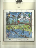 TANZANIA 1999 FAUNA PASARI - PE CARTON DE PREZENTARE
