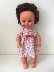* Papusa vintage Furga Italia anii 60, 42cm, colectie, ochi mobili, articulata