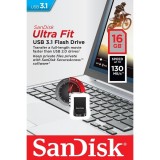 Memorie Externa USB-A 3.1 SanDisk Ultra Fit, 16Gb SDCZ430-016G-G46