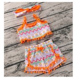 Costumas de vara pentru fetite - Summer vibe (Marime Disponibila: 18-24 luni)