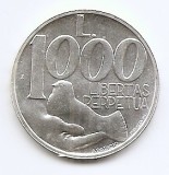 San Marino 1000 Lire 1991 - Argint 14.6g 835, 31,4 mm, KM-270 UNC !!! (necirculata)
