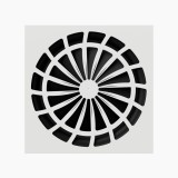 Difuzor Arhitectural HELIO 595 x 595mm , Difuzor Turbionar pentru Ventilatie
