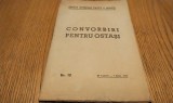 CONVORBIRI PENTRU OSTASI NR. 12, August-Septembrie 1949 - Directia Superioara a Armatei, 1949, 64 p.
