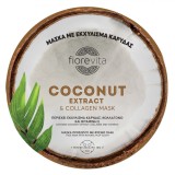 Masca de Fata, Fiorevita, Extract de Nuca de Cocos si Colagen, Vitamina E, Capacitate 18g