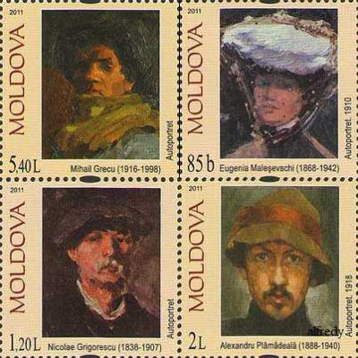 MOLDOVA 2011, Arta, Picturi, serie neuzata, MNH foto