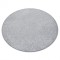 Covor rotund EXCELLENCE gri 109 simplu, melange, cerc 100 cm