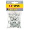 Set 50 buc. nituri de aluminiu 4,8 x 10 mm TOPEX 43E502 HardWork ToolsRange
