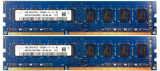 KIT MEMORII DESKTOP DDR3 8GB 2X4GB , MODEL SK Hynix HMT351U6CFR8C-H9, DDR 3, 8 GB, 1333 mhz