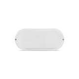 Bat LED oval 18W 4000K 100lm/W IP65, alb, Novelite