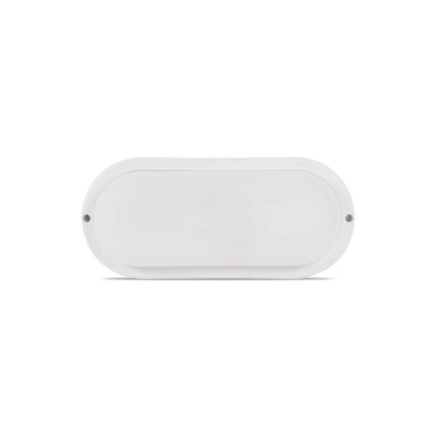 Bat LED oval 18W 4000K 100lm/W IP65, alb, Novelite foto