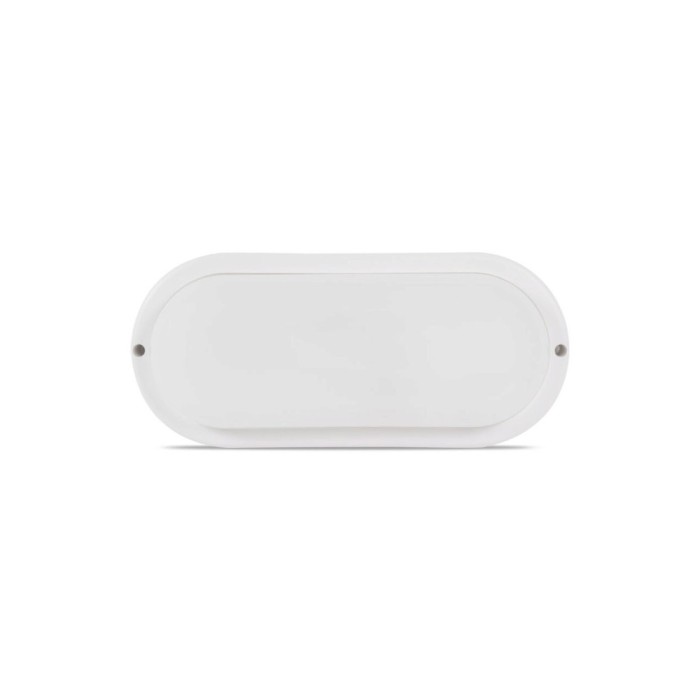 Bat LED oval 18W 4000K 100lm/W IP65, alb, Novelite
