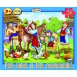 Puzzle Fata babei si fata mosneagului (30 piese)