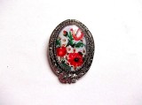brose sticla cu maci si margarete 35515