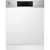 Masina de spalat vase incorporabila Electrolux EES47310IX, 13 seturi, 8 programe, AirDry, AutoSense, Clatire suplimentara, XtraPower, Program ECO, Cla