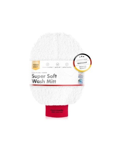 Mănușă microfibră spălare auto Chemicalworkz Wash Mitt Supersoft Rosu