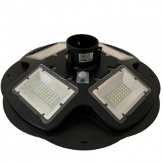 Lampa solara Combat 200W, Li-Ion, flux luminos 1700 lm, senzor de miscare, IP65, 6400K, Telecomanda