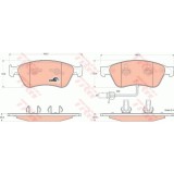 Set placute frana Trw GDB1553, parte montare : Punte fata