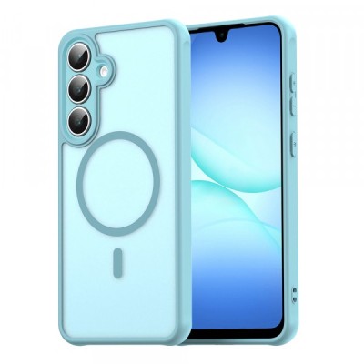 Husa MagSafe pentru Samsung Galaxy A17 5G, Techsuit, HaloFrost II, Verde Deschis foto