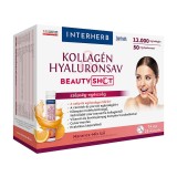 Fiole Interherb Colagen si Acid Hialuronic Beauty Shot cu aroma de portocale 14 buc