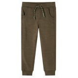 Cumpara ieftin Pantaloni de trening pentru copii, kaki melanj, 128