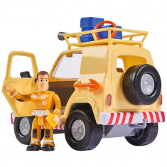 Masina Simba Fireman Sam Tom&amp;#039;s 4x4 cu 1 figurina si accesorii foto