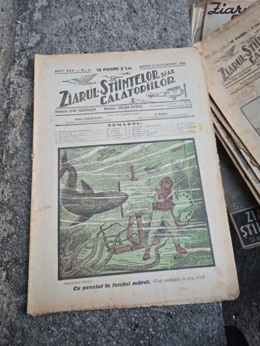 Ziarul Ştiinţelor şi al Călătoriilor nr.42/1926 - Luigi Cazzavillan