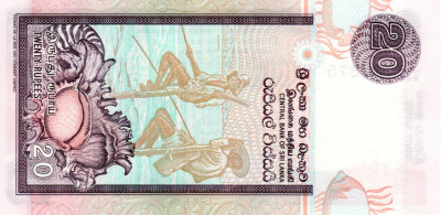 Sri Lanka, 20 Rupii 2006, UNC, clasor A1 foto