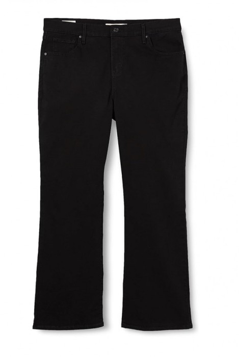 Blugi Levi s bootcut cu talie inalta 725, negru, 33x32 - OUTLET
