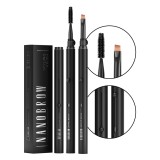 Pensule pentru sprancene Nanobrow Styling Brush -Comfort maxim la utilizare