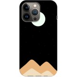 Husa compatibila cu Apple iPhone 14 Plus model Night dunes, Silicon, TPU, Viceversa, Transparent, Carcasa