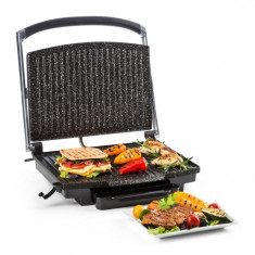 Klarstein EDELSTEIN, grill de contact multifunc?ional, grill panini, 2000 W, 240 ? C, o?el foto