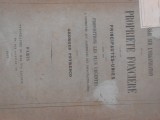 Georges Petresco, Propriete fonciere dans les Principautes Unies, 1859, Paris