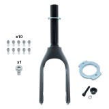 Cumpara ieftin Furca Trotineta Xiaomi Mi4 Pro, Motorevolution, Otel, Negru, Suspensie Fata, Piese Schimb, Durabila, Sigura