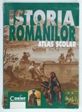 ISTORIA ROMANILOR , ATLAS SCOLAR de IANCU MOTU , 2001 , PREZINTA URME DE UZURA